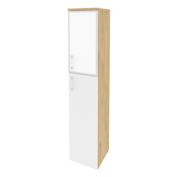 Оникс Шкаф высокий узкий правый O.SU-1.7 R (R) white  400*420*1977