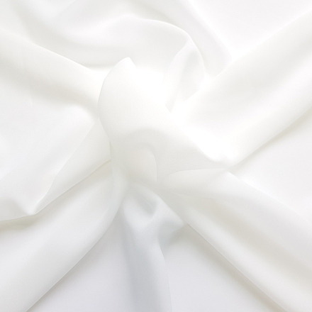 Креп шифон молочный оптом. Ш-280 см. Турция. Col07