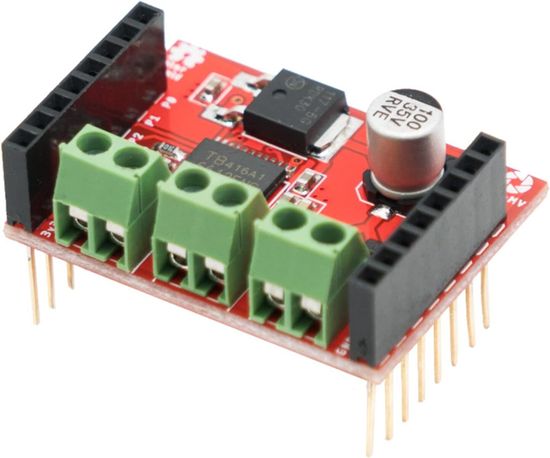 OpenMV Motor Shield плата расширения управления двигателями 2 канала до 2А