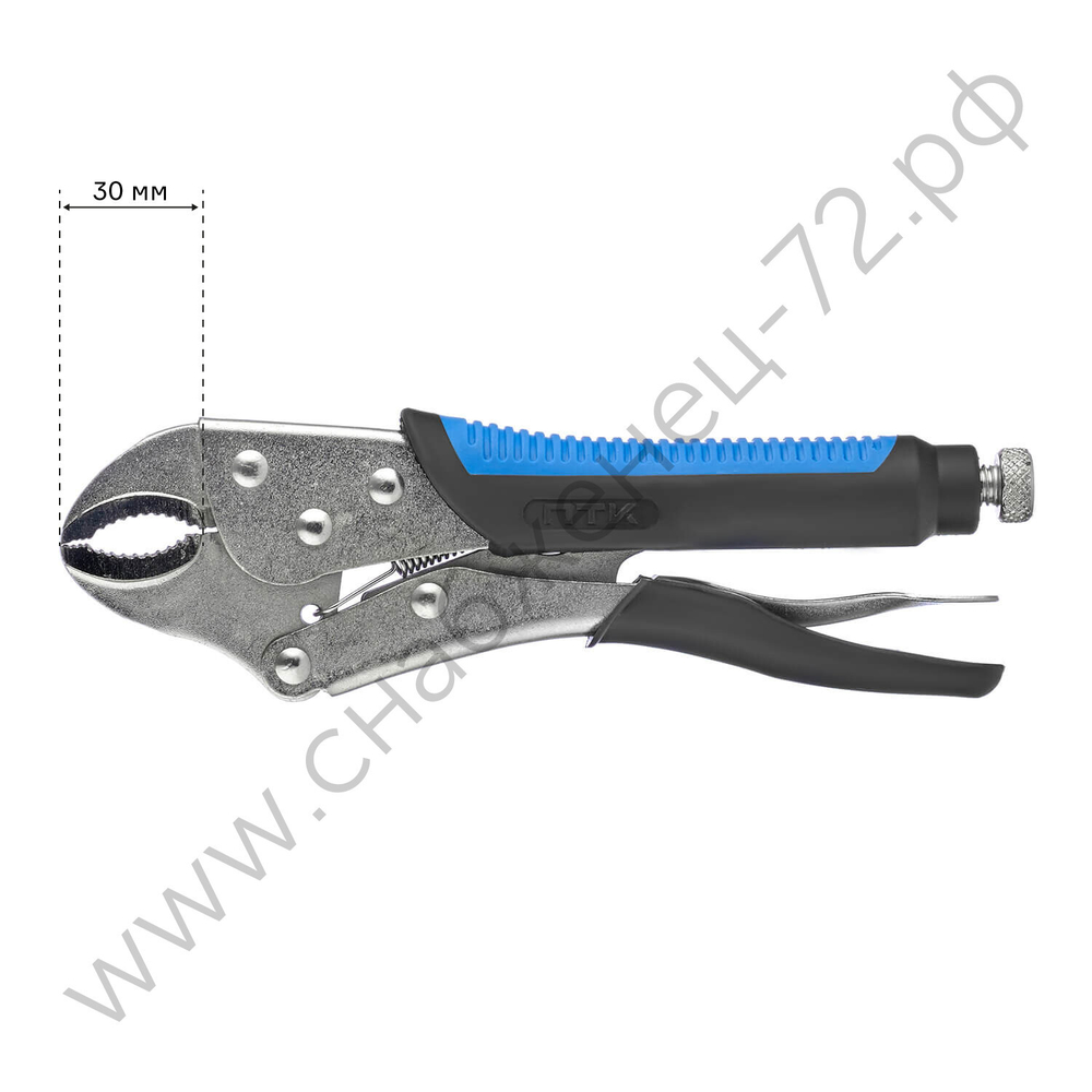 Зажим ручной с фиксатором РЗФ-10,0 (Тип Y)