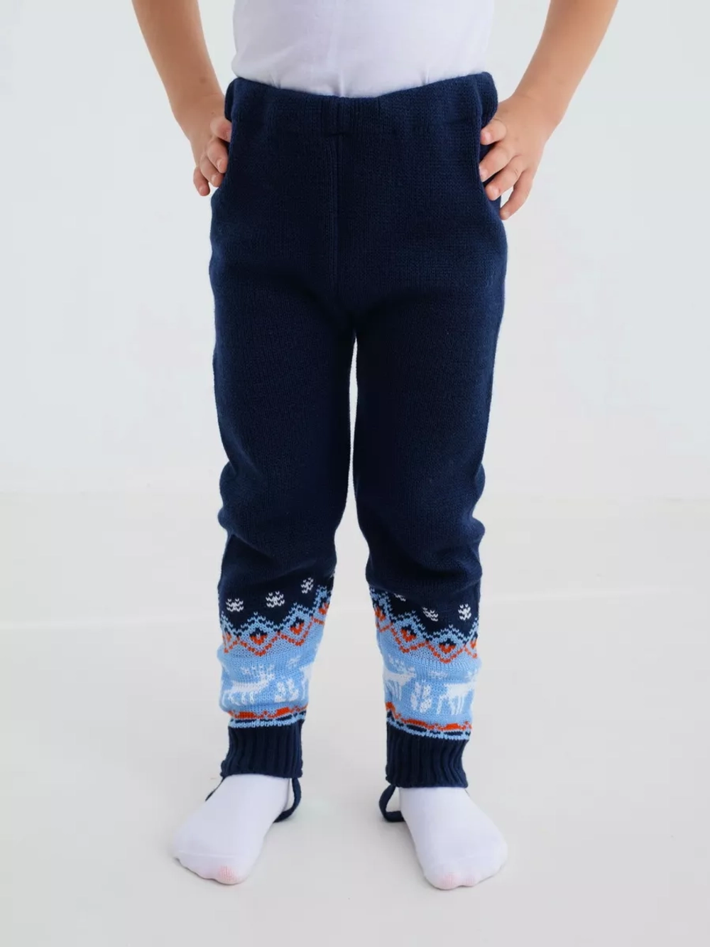 Рейтузы вязаные с орнаментом