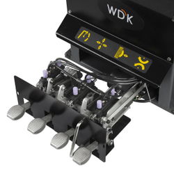 WDK-709722 Автоматический шиномонтажный станок со взрывной накачкой колес, захват 12"-26"