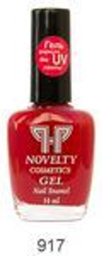 Novelty Cosmetics Лак для ногтей Gel Formula, тон №917, 14 мл