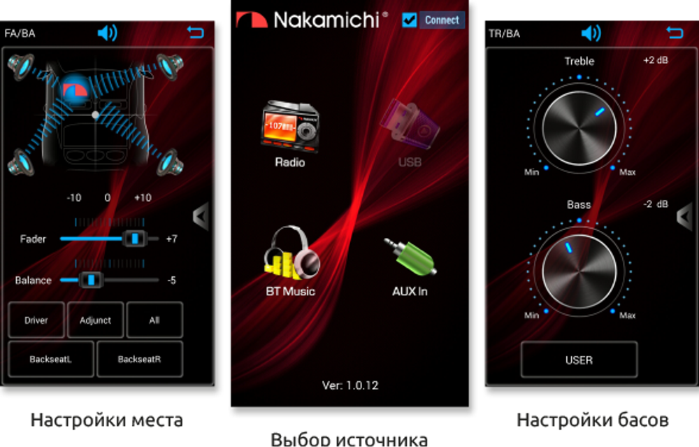 Головное устройство Nakamichi NQ711B - BUZZ Audio