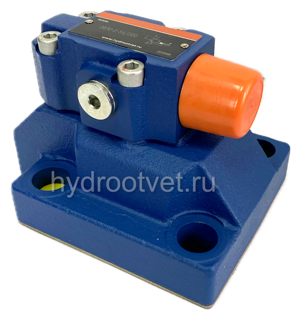 DB30-2-5X/50 - Предохранительный клапан Ду32 с давлением настройки до 50 бар, управление - X и Y - внутренние