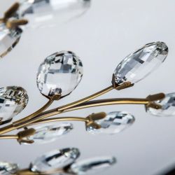 Citilux Серенада CL315183 Люстра хрустальная Бронза