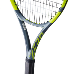 Теннисная ракетка Babolat Pure Aero Gen-9 - metallic dark forest/yellow + струны