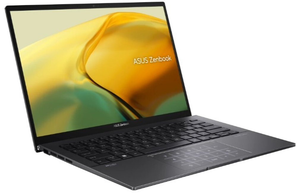 Ноутбук  ASUS Zenbook 14 UM3402YA-KP811W 14 ", Ryzen 5, 16 Гб RAM, 1 Тб SSD, Radeon Graphics, Черный