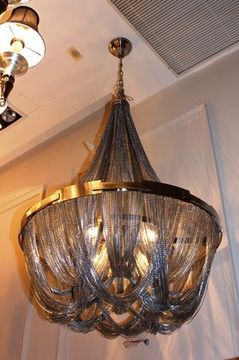 chandelier SOSCIK Terzani ( silver + 70 cm  ) pendant
