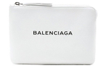 Balenciaga Cow Leather Clutch Regular Women"s White