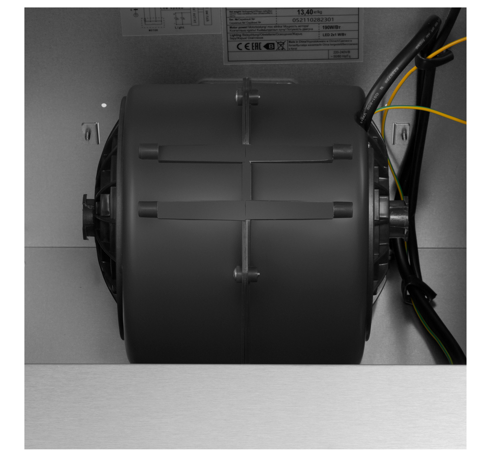 Кухонная вытяжка MAUNFELD Mersey 90 белый\вставка сатин