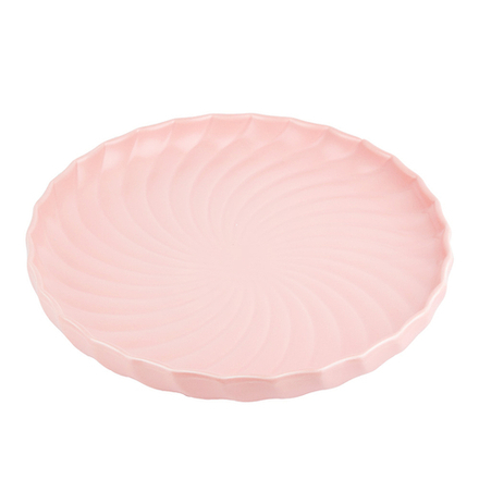 Тарелка "Fresh Taste. Light pink" d=21см (min8) (транспортная упаковка)