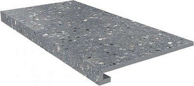 Фронтальная ступень Терраццо SG632800R/GCF клееная серый темный