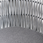 Лаунж-кресло Bergenson Bjorn Haugen, темно-серое/светло-серое