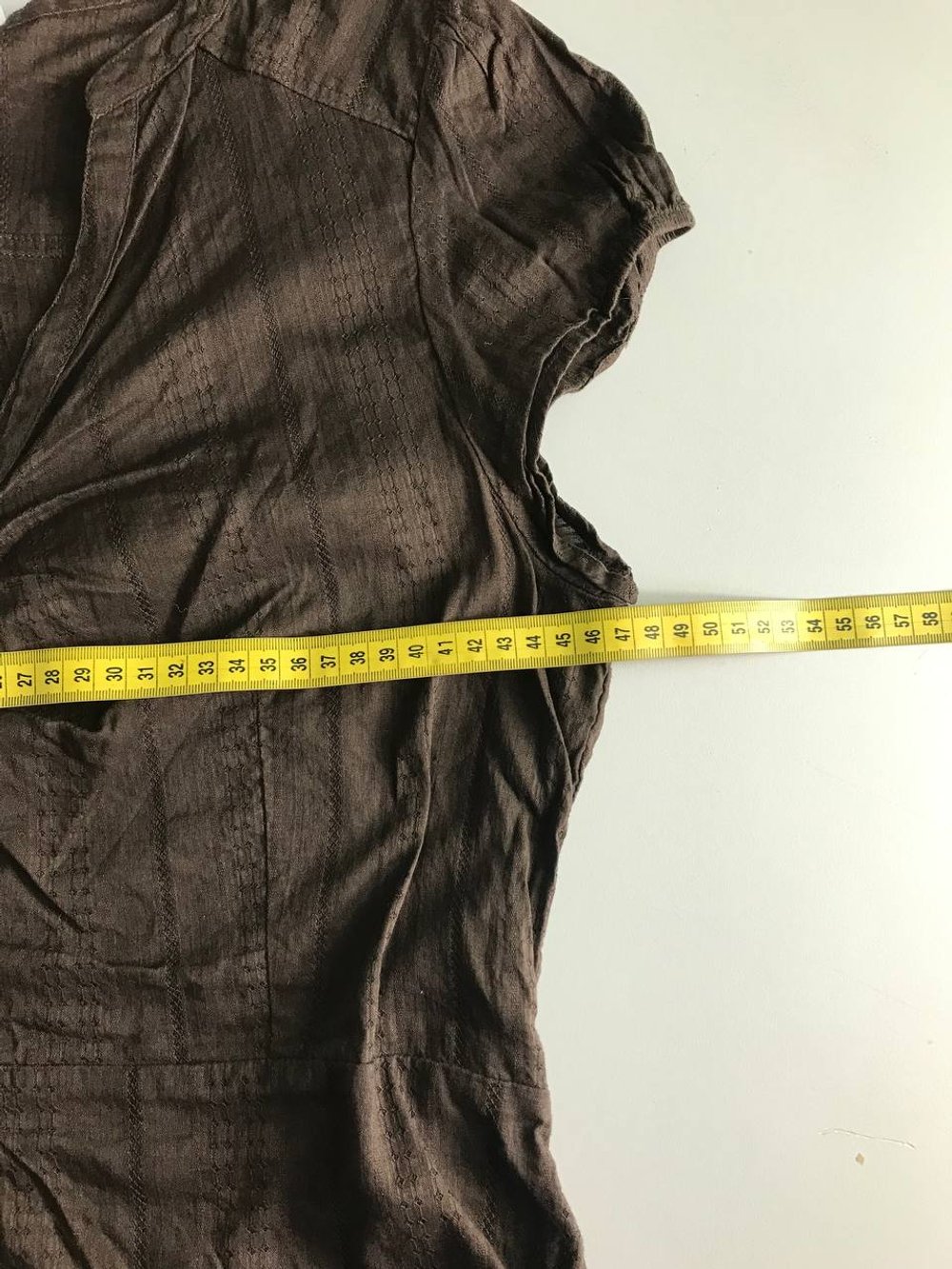 Блузка H&M лаконичная, маркировка 46, визуально на 52 размер