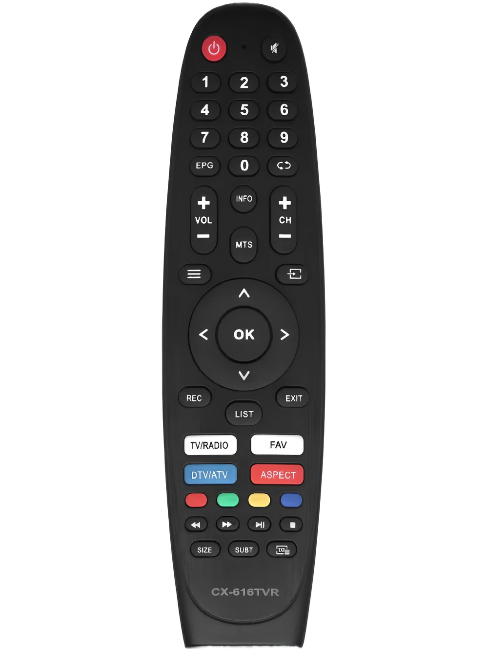 Пульт TopDevice CX-616TVR для телевизора TopDevice, MERELY