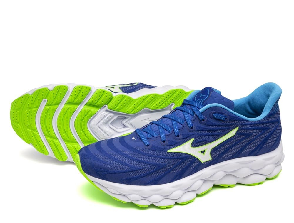Кроссовки для бега мужские Mizuno Sky 8 M Сине-Зеленый