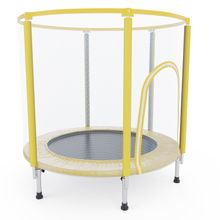 Батут детский DFC FOLDING 40&amp;quot; желтый с сеткой