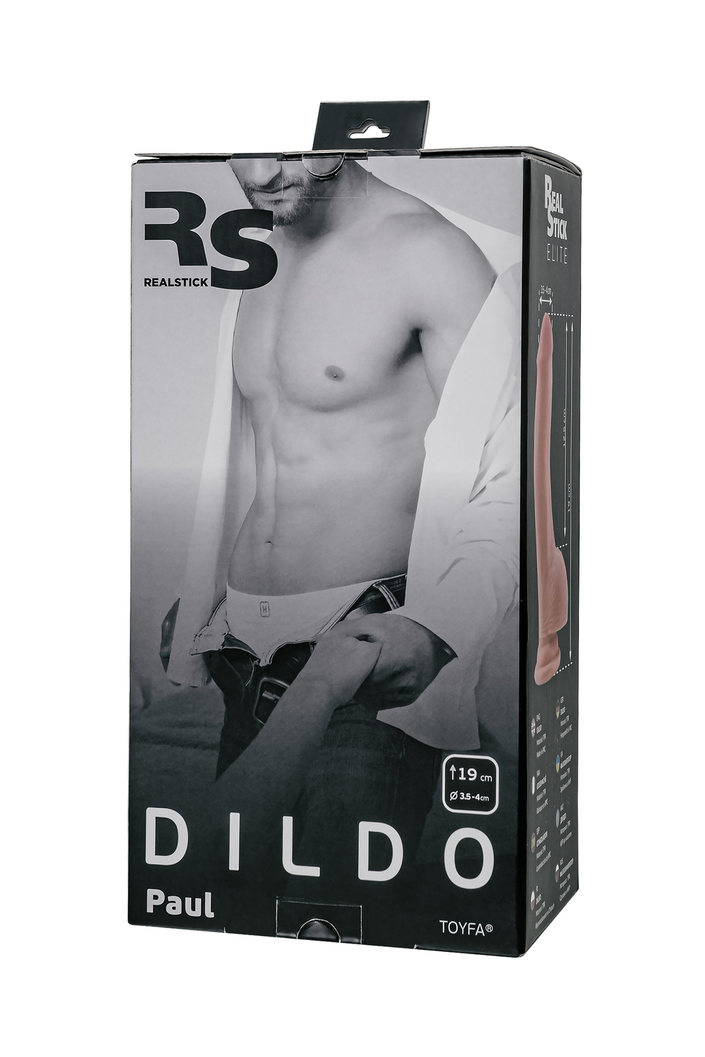 Фаллоимитатор на присоске RealStick Elite 19 см