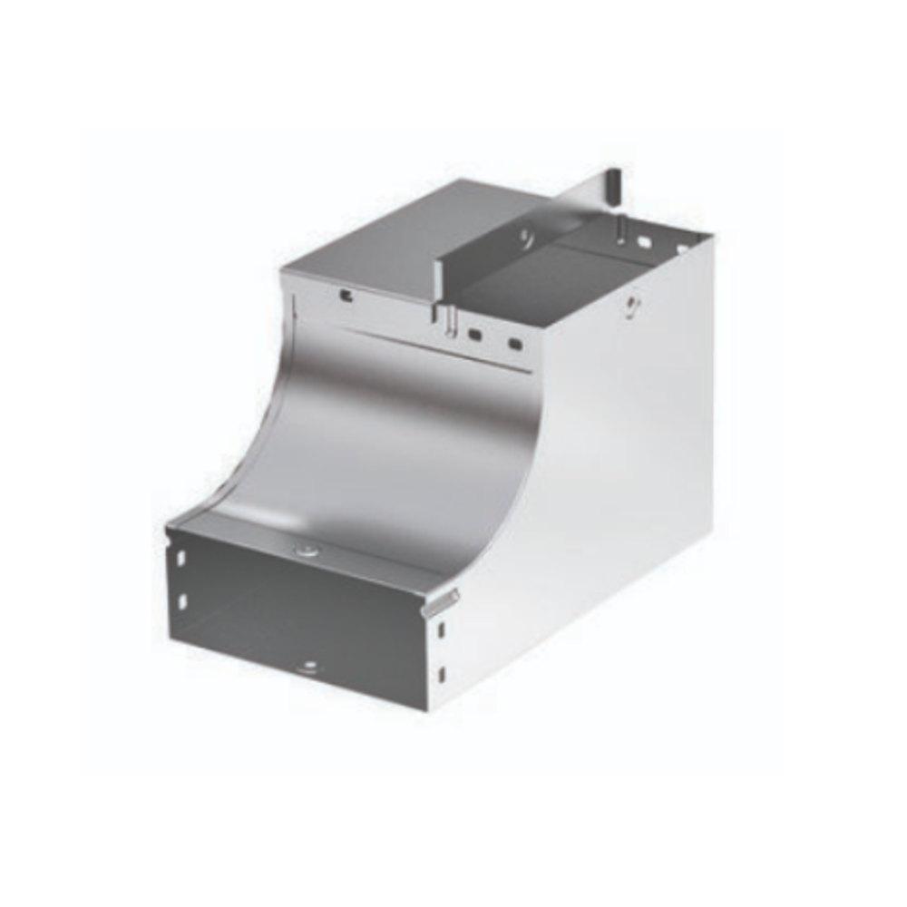 Угол верт. вверх 90°, правый переходник DKC 37148KZL