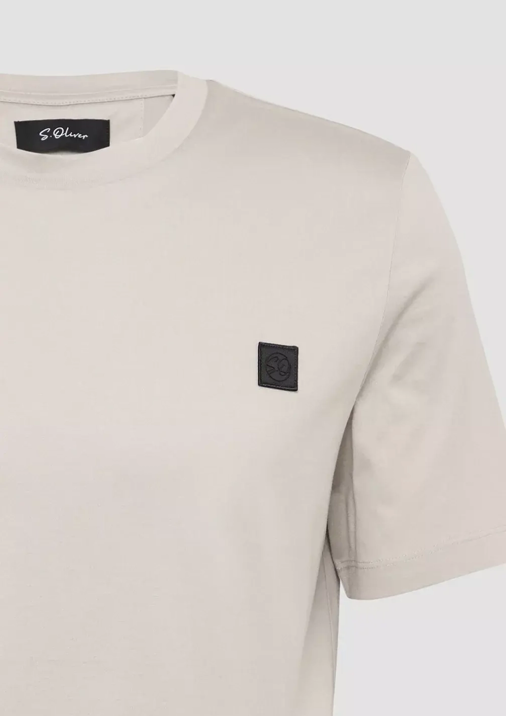 Футболка из мерсеризованного хлопка с логотипом s.Oliver Black Label