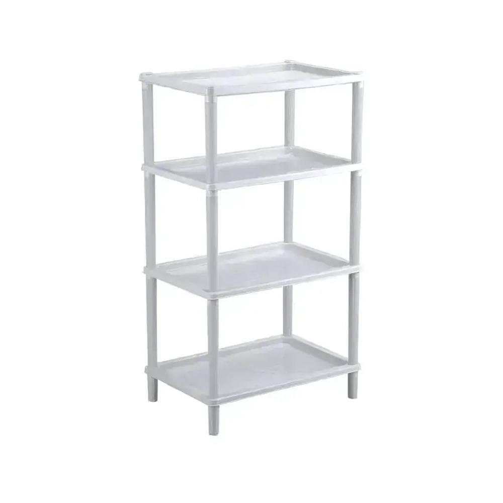 ЭТАЖЕРКА ФЛАВИЯ 4 ПОЛКИ 420Х290Х810 ММ (светло-серый)