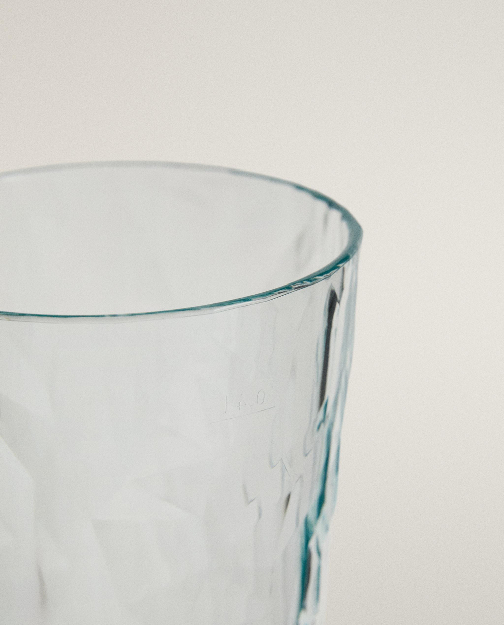 Zara Home стакан из пластика, цвет синий, 14 см
