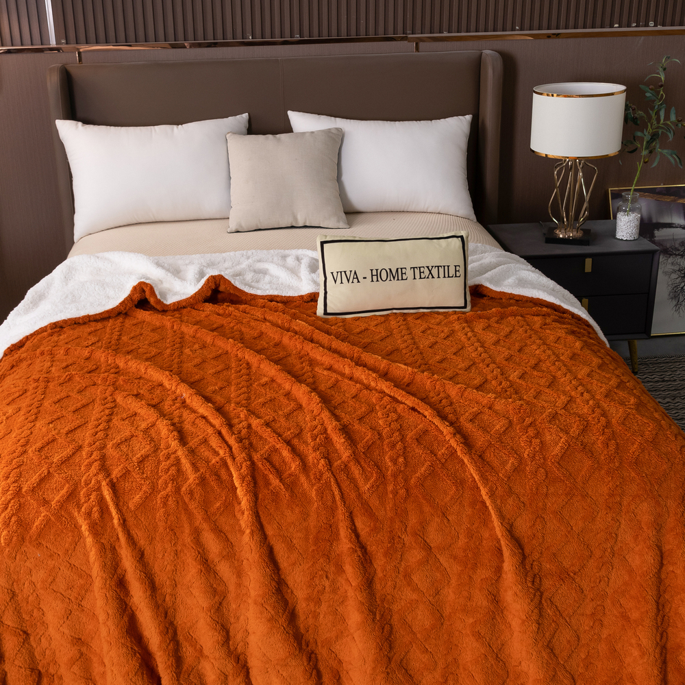 Плед Fluffy бамбуковая микрофибра FL005