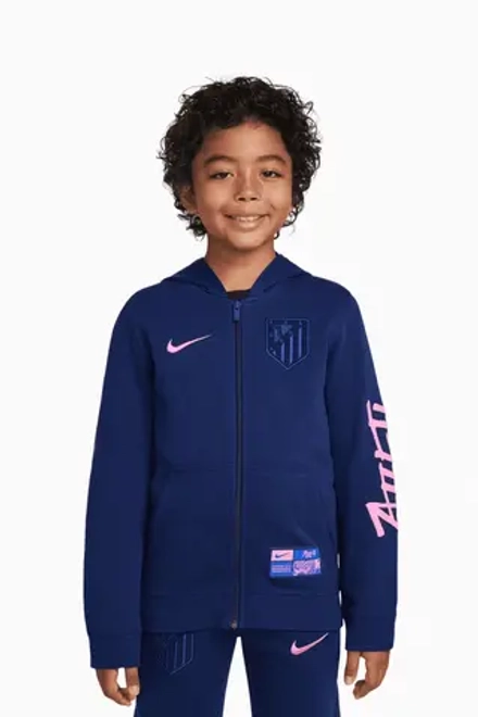 Кофта Nike Atletico Madrid 24/25 Club Junior - темно-синий