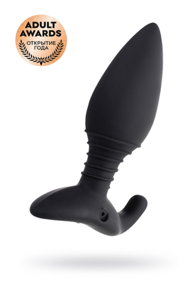 Анальная втулка Lovense Hush S черная 12,1 см