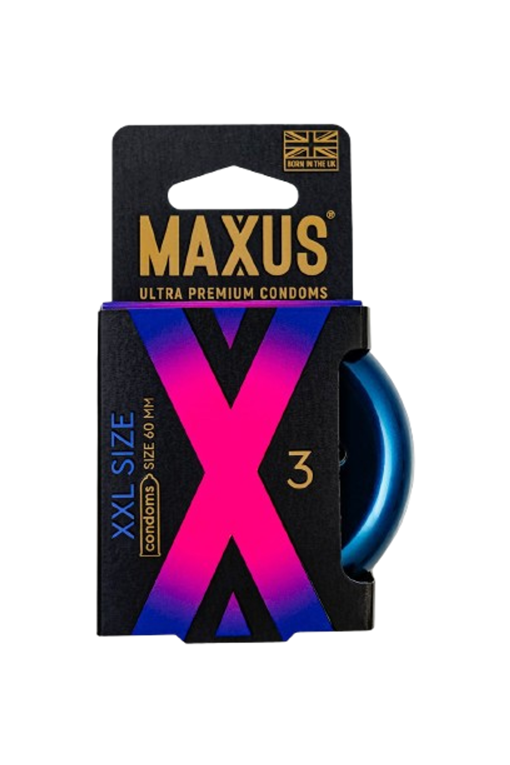 Презервативы Maxus XXL, увеличенный размер, металлический кейс