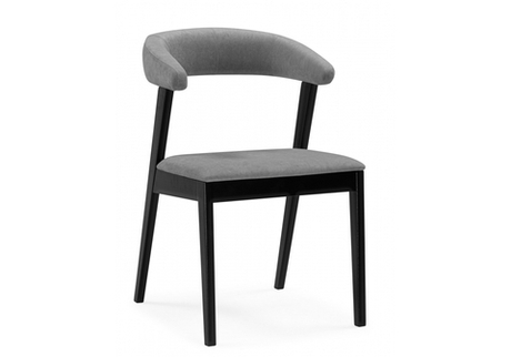 Стул деревянный Woodville Токио 2 ткань 234, черное дерево