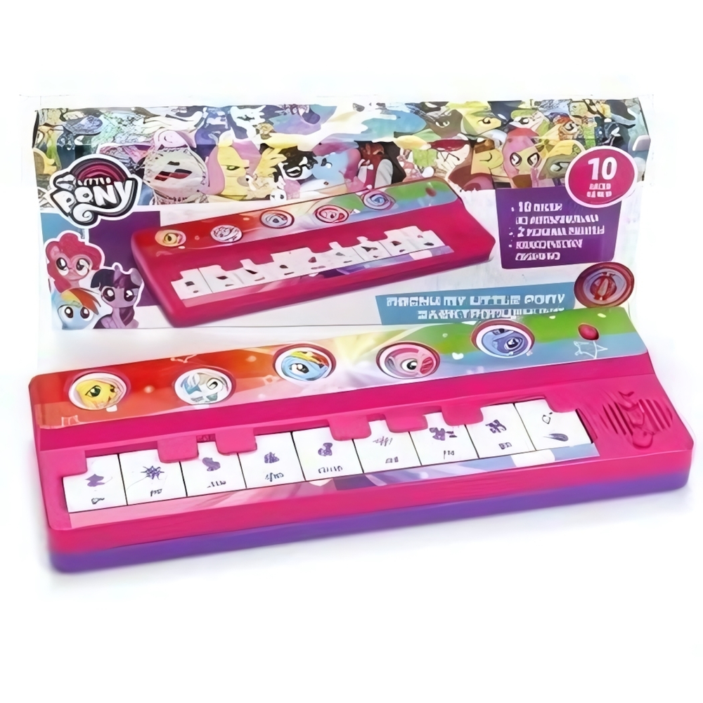 Электропианино "10 песен My Little Pony" на бат, коробка B1517258-R13 (Умка)