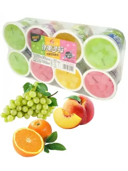 Желе с кусочками фруктов Ассорти 120 г * 8 шт