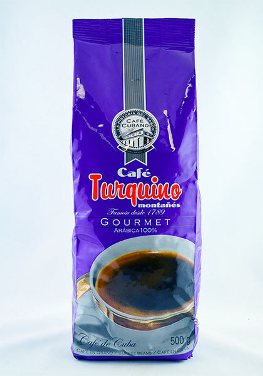 Turquino - кубинский кофе в зёрнах, 1000 г