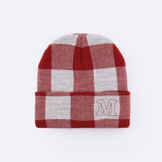 Шапка Magamaev M beanie (red/white)