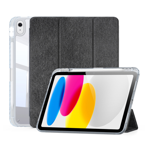 Чехол книжка черного цвета от Dux Ducis для iPad 10 (2022-) и iPad 11 (2025-), серия Unid Series Case