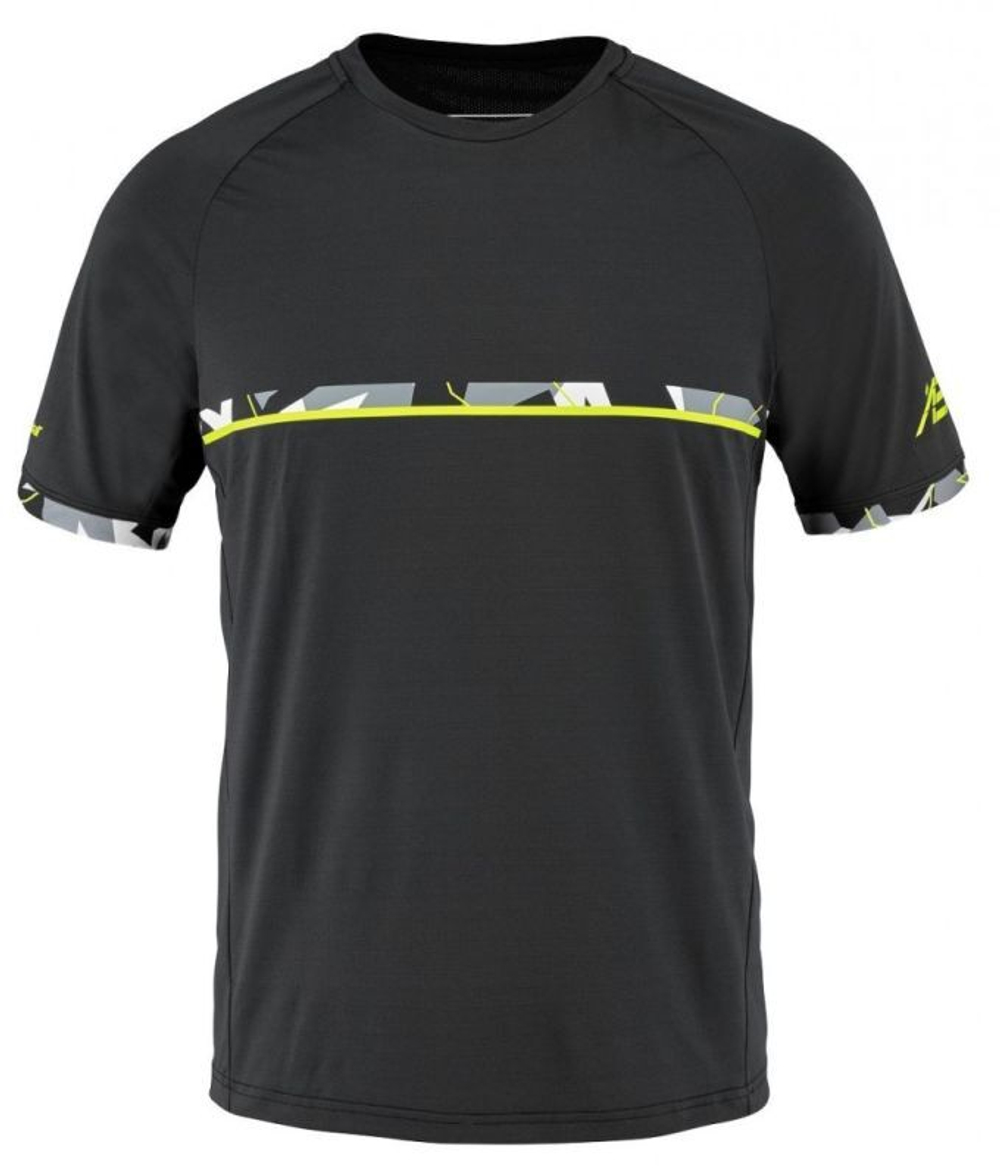 Мужская теннисная футболка Babolat Aero Crew Neck Tee - черный