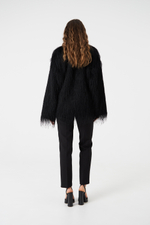 Кардиган из бахромы