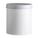 Банка для хранения in the forest, 3,3 л, бело-серая
