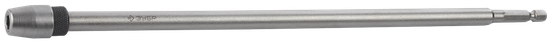 Удлинитель ЗУБР для перовых сверл,с быстросъем.заж. Эксперт 29508-300,L=300мм