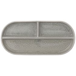 МЕНАЖНИЦА 3 СЕКЦИИ LEFARD "GRAIN" 25*12 СМ МЯТНАЯ (КОР=9ШТ.)