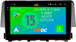 Магнитола для Honda Civic 10 2015-2021 - Airoc 2K AU-1941 на Android 13, TS20, 12/512Гб, SIM-слот