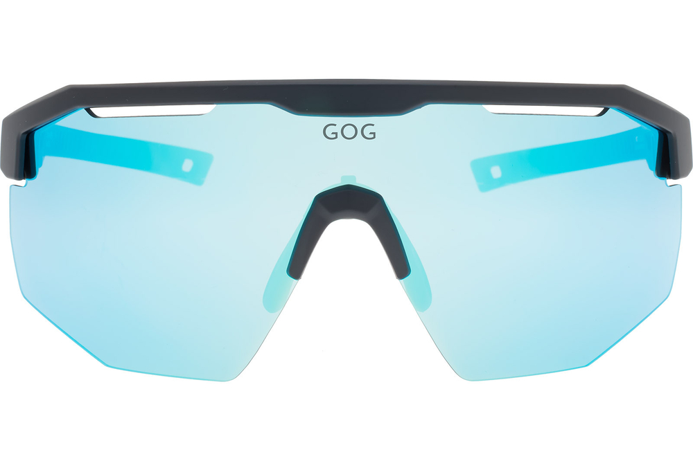Спортивные очки GOG Argo / Matt Metallic Navy Blue-Black  / White-Blue Lens