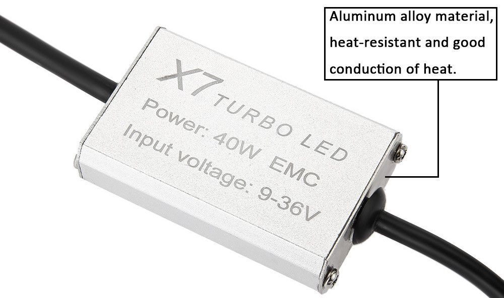 Светодиодные лампы H4 X7 Led, комплект 2шт