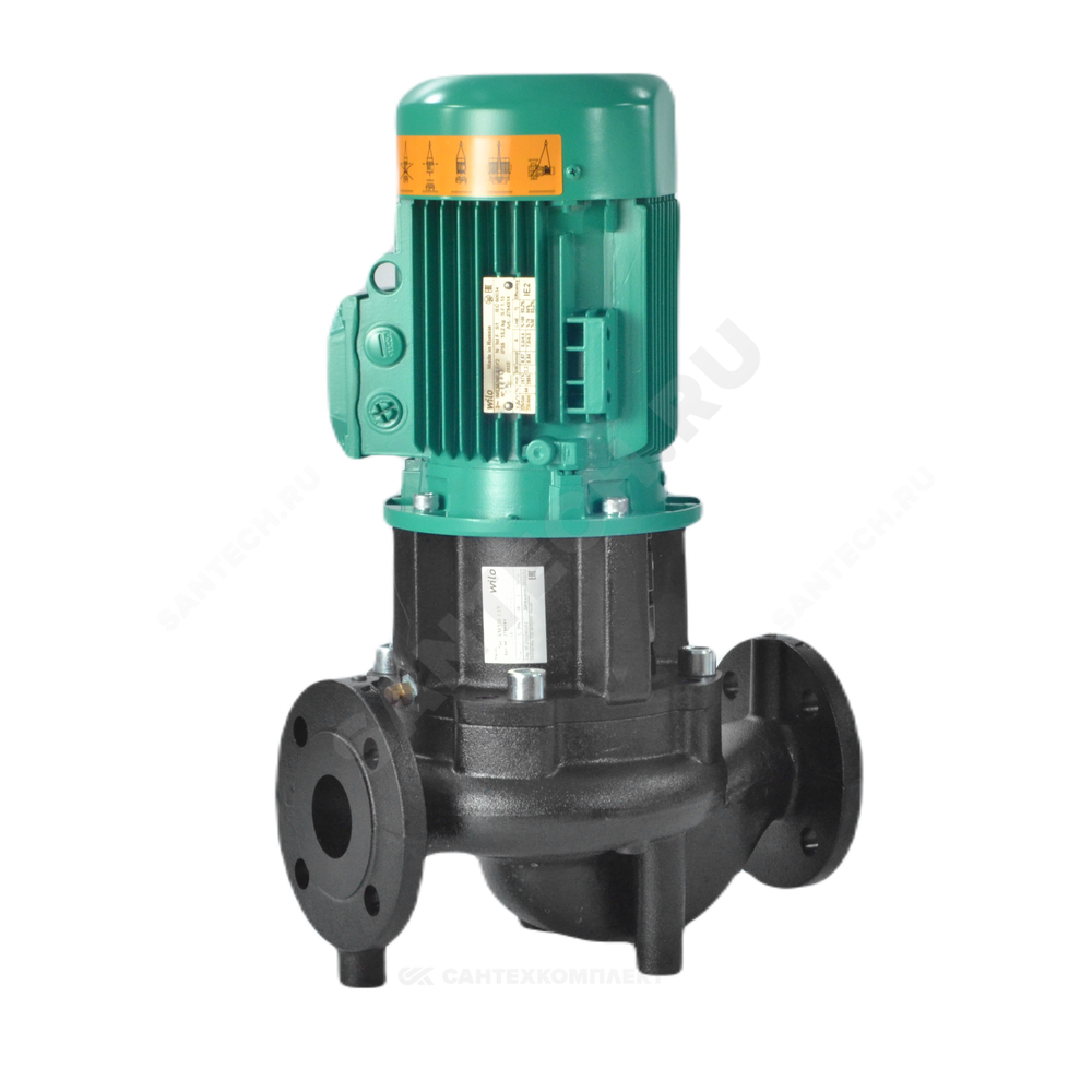 Насос ин-лайн с сухим ротором IL 65/200-11/2-IE3 PN16 3х400В/50 Гц Wilo 2458093