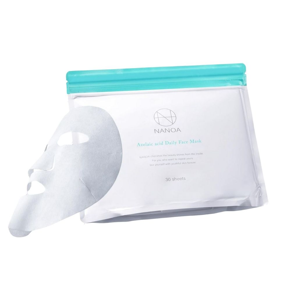 Набор тканевых масок с азелаиновой кислотой и экзосомами на каждый день NANOA Azelaic Acid Daily Face Mask