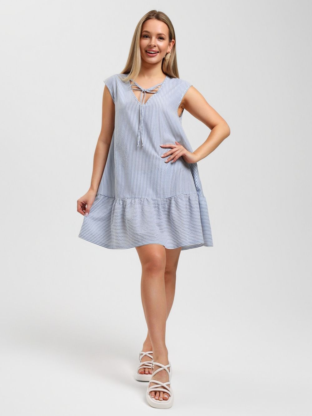 Платье Валерия-2 Виотекс ГОЛУБОЙ (Акция)