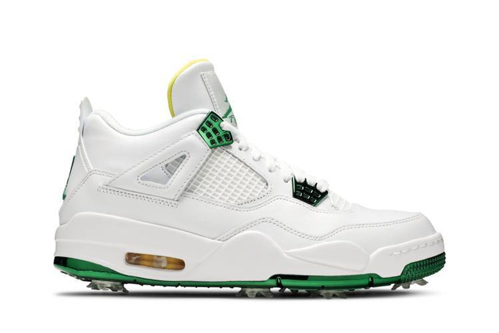 Кроссовки Jordan Air Jordan 4 Golf "Metallic Green"