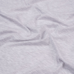 Кулирная гладь, 58% Хлопок, 34% ПЭ, 8% ПУ(эластан), 175 гр/м2, меланж св.серый (10167)